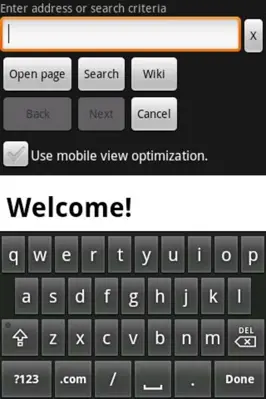 Basic Browser Free android App screenshot 1